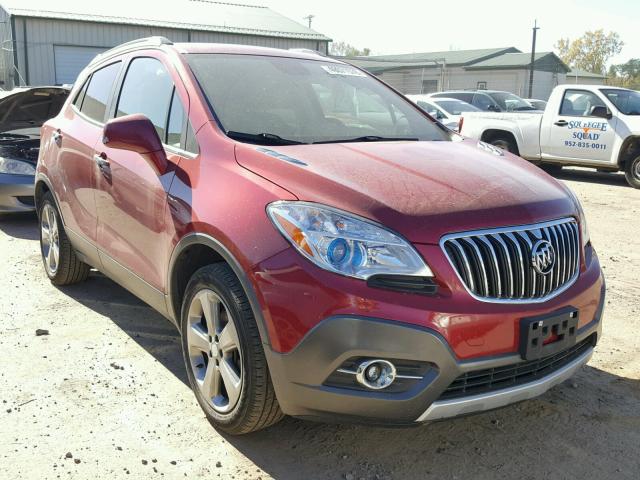 KL4CJBSB4DB070545 - 2013 BUICK ENCORE CON RED photo 1