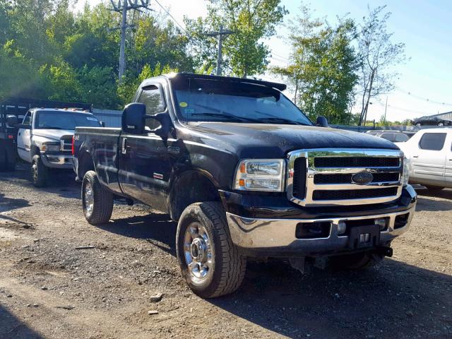 1FTWF31P47EB35971 - 2007 FORD F350 SRW S BLACK photo 1