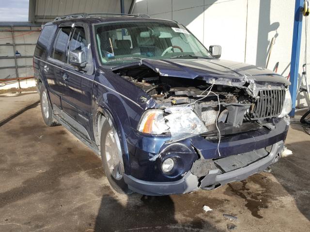 5LMFU27R94LJ15918 - 2004 LINCOLN NAVIGATOR Көк фото 1
