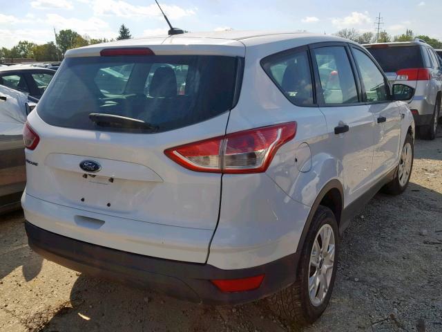 1FMCU0F74FUA40049 - 2015 FORD ESCAPE S WHITE photo 4