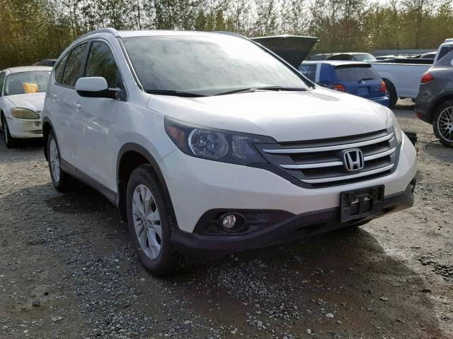 5J6RM3H70CL026013 - 2012 HONDA CR-V EXL WHITE photo 1