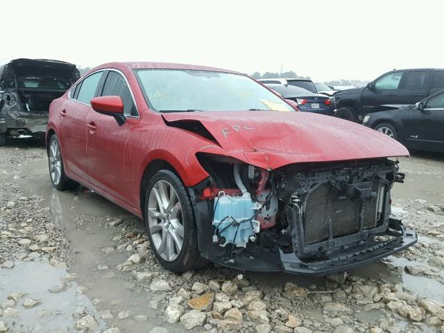 JM1GJ1V67E1141390 - 2014 MAZDA 6 TOURING RED photo 1