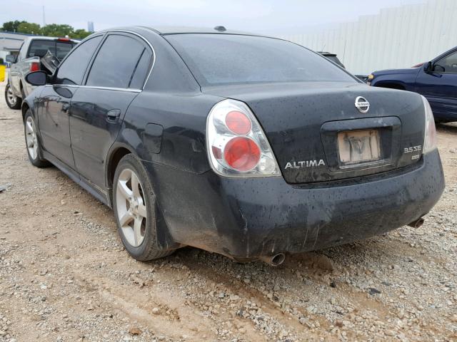 1N4BL11D86N367916 - 2006 NISSAN ALTIMA SE BLACK photo 3