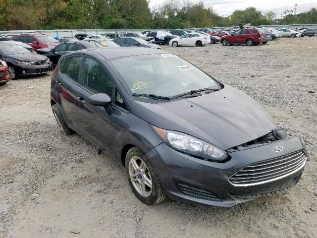 3FADP4EJ7JM112529 - 2018 FORD FIESTA SE GRAY photo 1