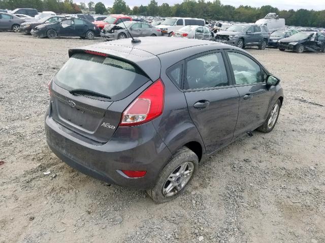 3FADP4EJ7JM112529 - 2018 FORD FIESTA SE GRAY photo 4