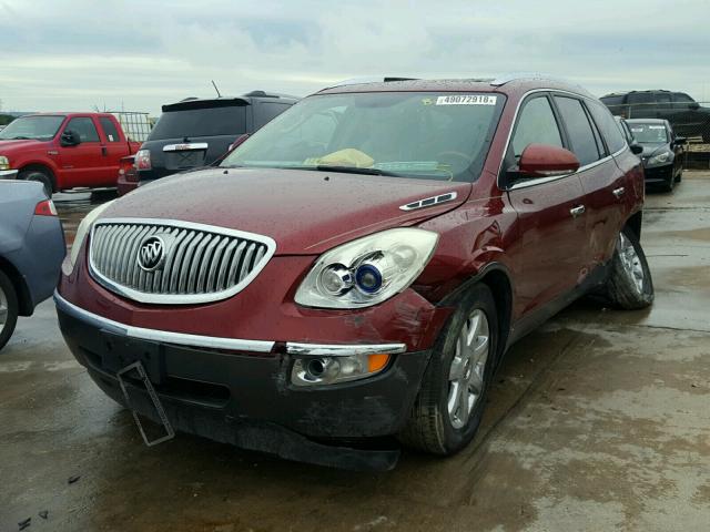 5GAEV23718J281132 - 2008 BUICK ENCLAVE CX MAROON photo 2