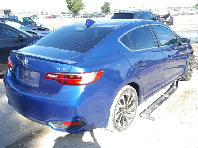 19UDE2F85HA008713 - 2017 ACURA ILX PREMIU BLUE photo 4