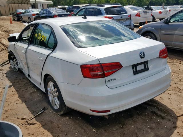 3VW2K7AJ8FM350093 - 2015 VOLKSWAGEN JETTA BASE 白色 照片 3