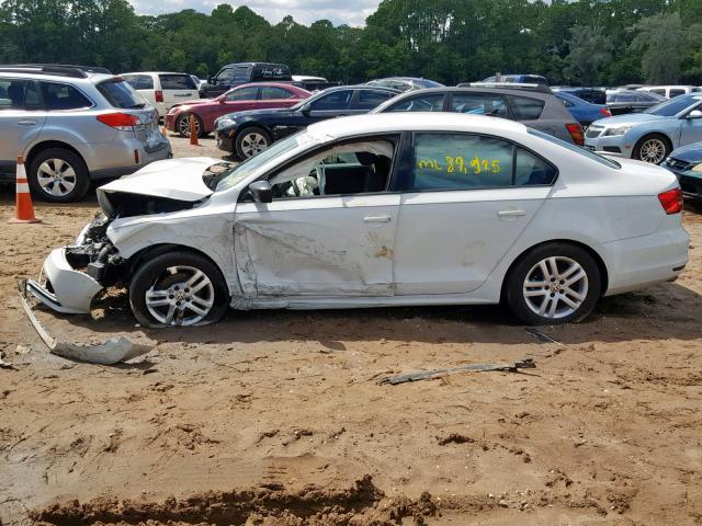 3VW2K7AJ8FM350093 - 2015 VOLKSWAGEN JETTA BASE 白色 照片 9