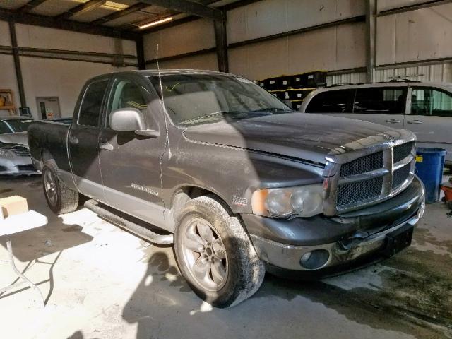 1D7HA18D95S123472 - 2005 DODGE RAM 1500 S GRAY photo 1