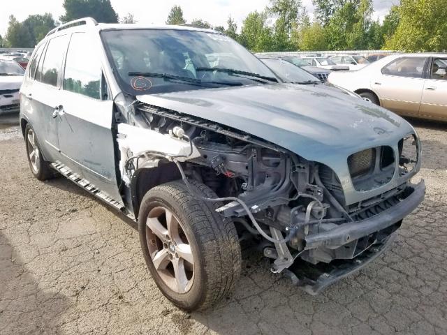 5UXFE43518L032085 - 2008 BMW X5 3.0I BLUE photo 1