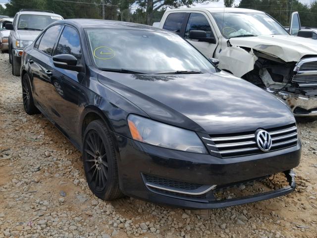 1VWAP7A34DC021033 - 2013 VOLKSWAGEN PASSAT S BLACK photo 1