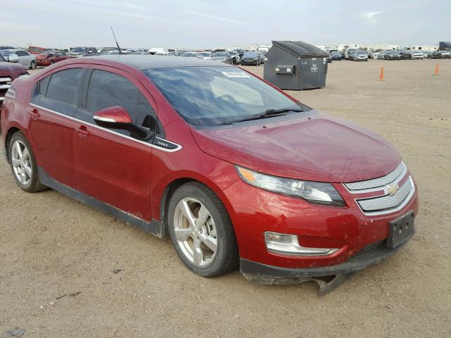 1G1RB6E47CU122604 - 2012 CHEVROLET VOLT RED photo 1