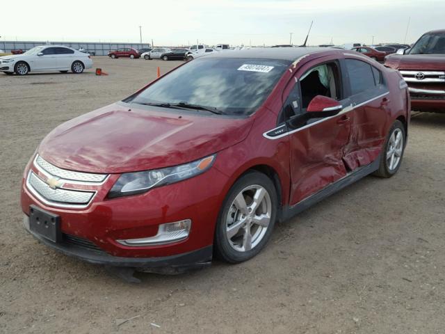 1G1RB6E47CU122604 - 2012 CHEVROLET VOLT RED photo 2