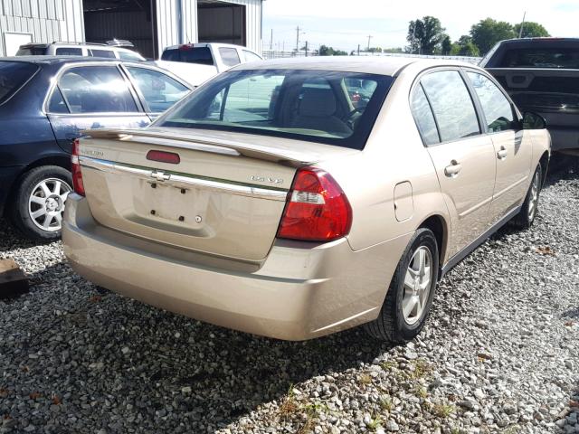1G1ZT54895F223209 - 2005 CHEVROLET MALIBU LS 金色 照片 4