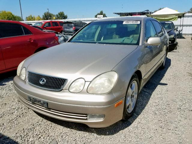 JT8BD68S5W0035095 - 1998 LEXUS GS 300 GOLD photo 2