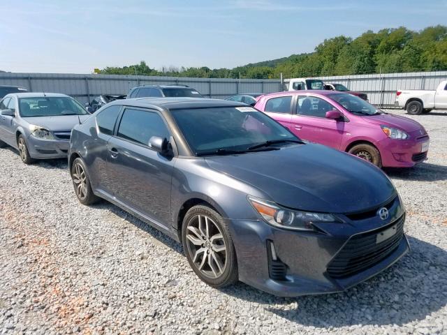 JTKJF5C70E3075112 - 2014 TOYOTA SCION TC ნაცრისფერი ფოტო 1