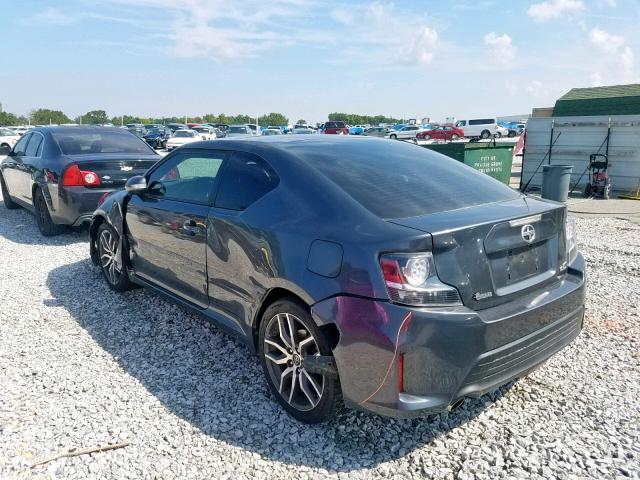 JTKJF5C70E3075112 - 2014 TOYOTA SCION TC ნაცრისფერი ფოტო 3