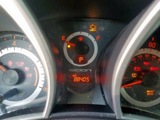 JTKJF5C70E3075112 - 2014 TOYOTA SCION TC ნაცრისფერი ფოტო 8