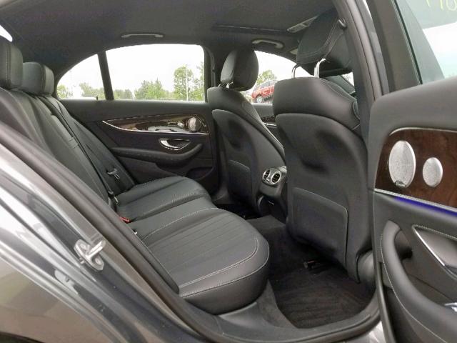 WDDZF4KB9HA119964 - 2017 MERCEDES-BENZ E 300 4MAT GRAY photo 6