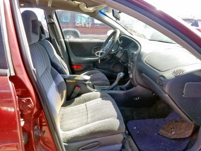 1G2WK52J43F172223 - 2003 PONTIAC GRAND PRIX RED photo 5