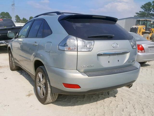 JTJGW31U172004022 - 2007 LEXUS RX 400H SILVER photo 3