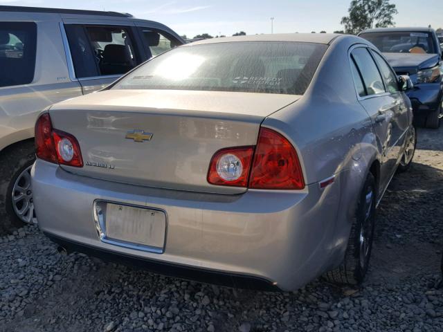 1G1ZC5EB4AF155003 - 2010 CHEVROLET MALIBU 1LT TAN photo 4