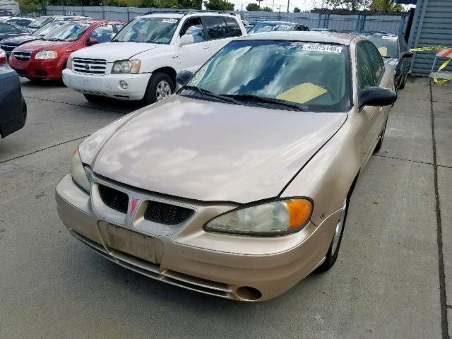 1G2NE52E05M220613 - 2005 PONTIAC GRAND AM S GOLD photo 2