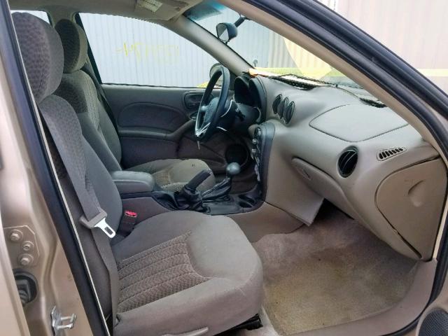 1G2NE52E05M220613 - 2005 PONTIAC GRAND AM S GOLD photo 5