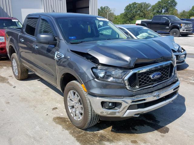 1FTER4EH8KLA26512 - 2019 FORD RANGER SUP GRAY photo 1