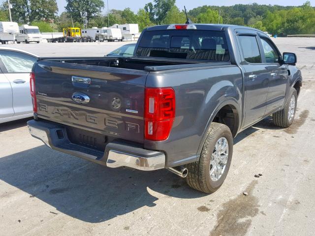 1FTER4EH8KLA26512 - 2019 FORD RANGER SUP GRAY photo 4
