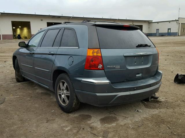 2C8GF78445R254383 - 2005 CHRYSLER PACIFICA L GREEN photo 3