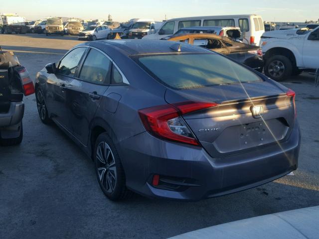 2HGFC1F35GH645730 - 2016 HONDA CIVIC EX GRAY photo 3