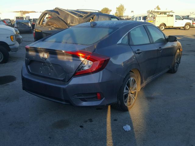 2HGFC1F35GH645730 - 2016 HONDA CIVIC EX GRAY photo 4
