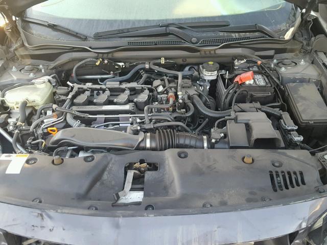 2HGFC1F35GH645730 - 2016 HONDA CIVIC EX GRAY photo 7