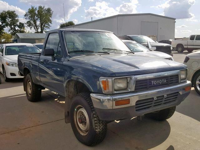 JT4RN01P0L7028574 - 1990 TOYOTA PICKUP 1/2 BLUE photo 1