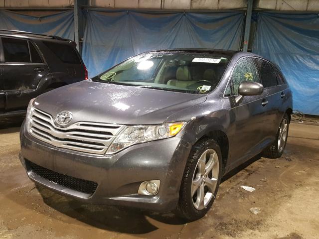 4T3BK11A59U011195 - 2009 TOYOTA VENZA BASE GRAY photo 2