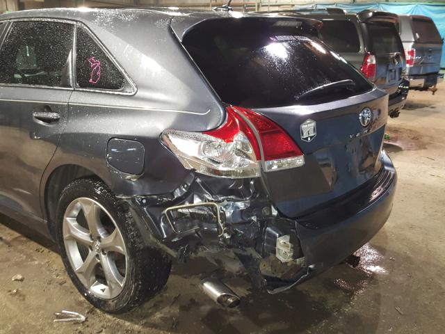 4T3BK11A59U011195 - 2009 TOYOTA VENZA BASE GRAY photo 9