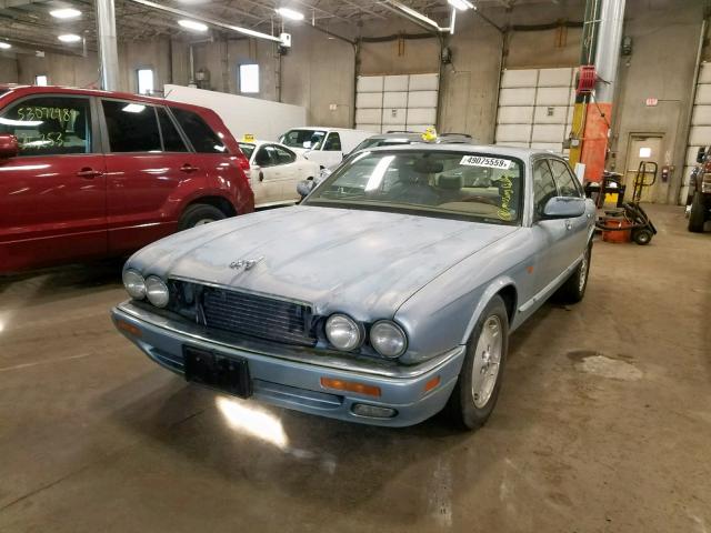 SAJHX1243TC777250 - 1996 JAGUAR XJ6 BLUE photo 2