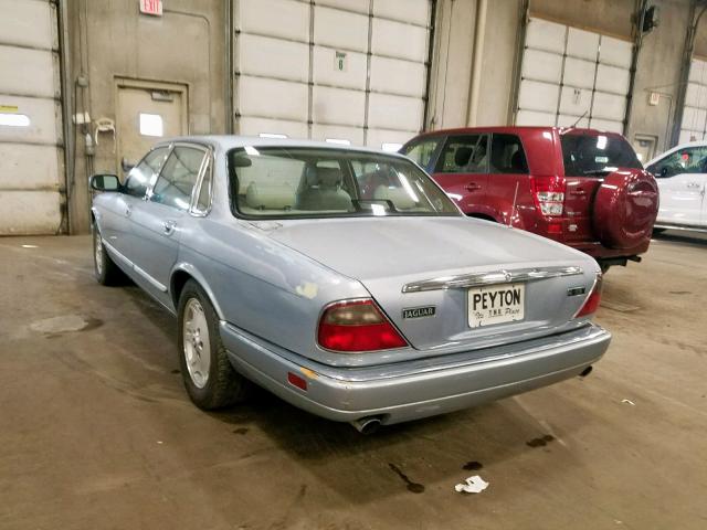 SAJHX1243TC777250 - 1996 JAGUAR XJ6 BLUE photo 3