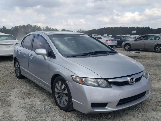 2HGFA1F97AH310633 - 2010 HONDA CIVIC EXL SILVER photo 1