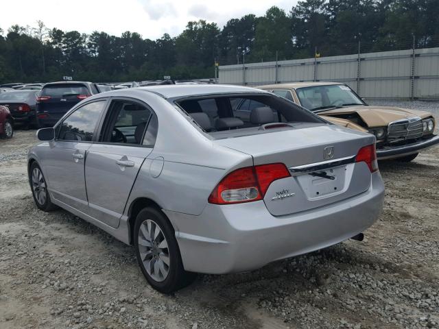 2HGFA1F97AH310633 - 2010 HONDA CIVIC EXL SILVER photo 3