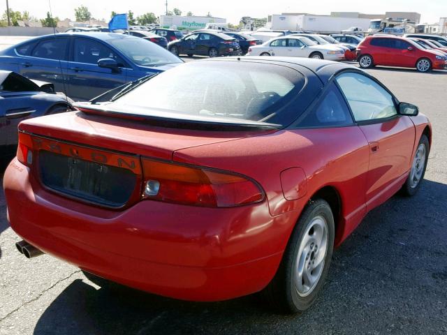 4E3AK54F0SE209330 - 1995 EAGLE TALON TSI RED photo 4