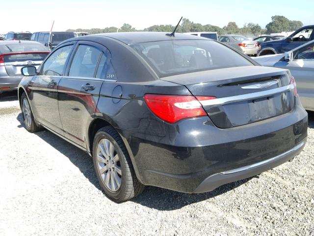 1C3CCBBB1DN764077 - 2013 CHRYSLER 200 TOURIN BLACK photo 3