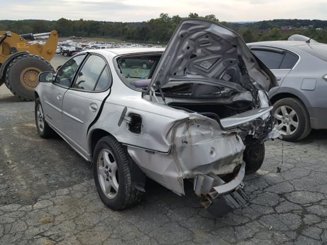 1G2WK52J12F235292 - 2002 PONTIAC GRAND PRIX ვერცხლისფერი ფოტო 3