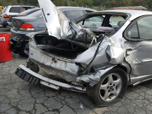 1G2WK52J12F235292 - 2002 PONTIAC GRAND PRIX ვერცხლისფერი ფოტო 9