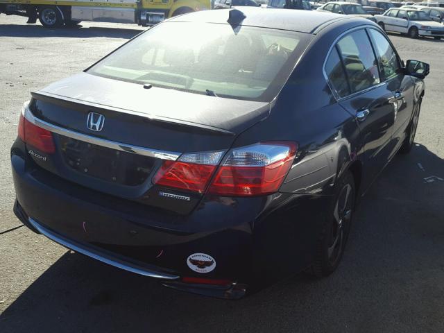 JHMCR5F71EC000761 - 2014 HONDA ACCORD PLU BLACK photo 4