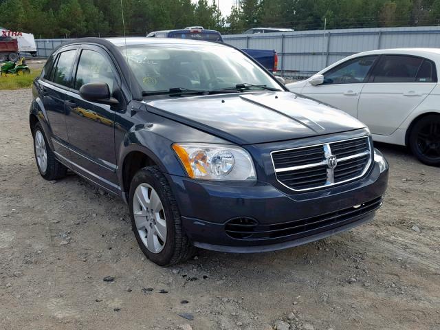 1B3HB48B57D361531 - 2007 DODGE CALIBER SX BLUE photo 1