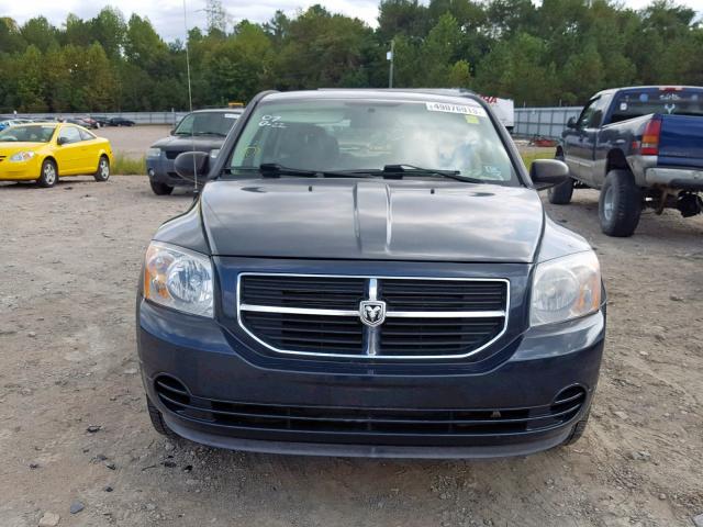 1B3HB48B57D361531 - 2007 DODGE CALIBER SX BLUE photo 9