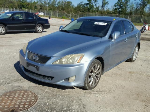 JTHCK262265002774 - 2006 LEXUS IS 250 GRAY photo 2